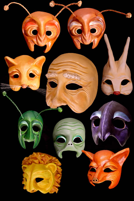 Aesop's Fables Masks