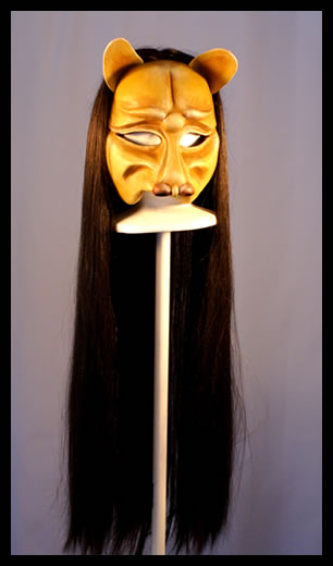Beast Mask with hair