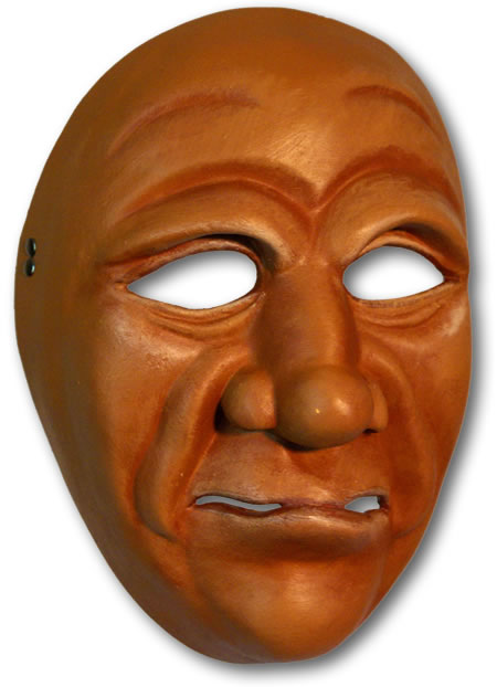 Full Face Theater Character Mask - Series 2 Number 1