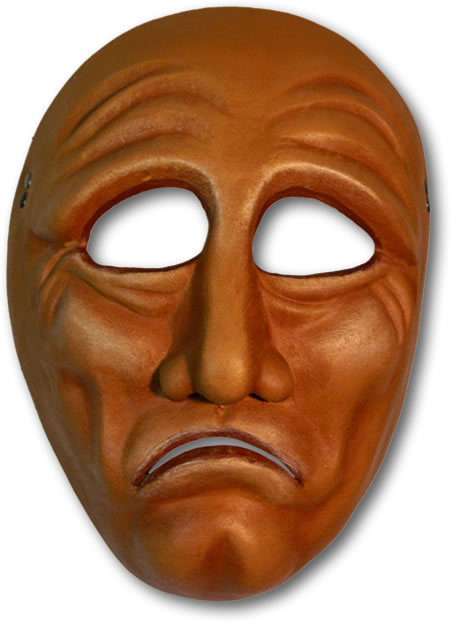 Full Face Theatre Character Mask - Series 1 Number 3