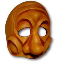 Arlechino 1 Commedia Mask