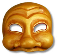 Arlechino 2 Commedia Mask