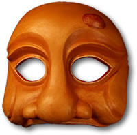 Arlechino 3 Theatre Mask