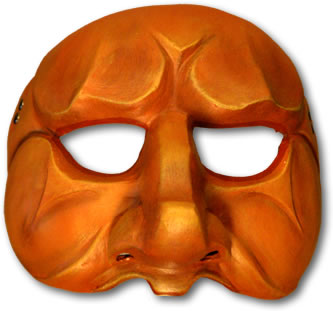 Capitano Commedia Mask