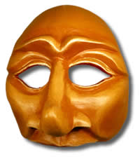 Leandro Commedia Mask