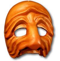 Zanni Commedia Mask 3