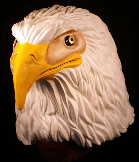 Eagle Head Piece