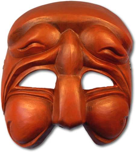 Greek Chorus Mask: Arrogance