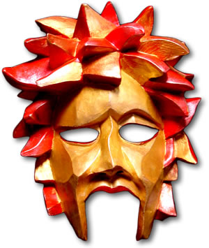 Medea Greek Theater Mask