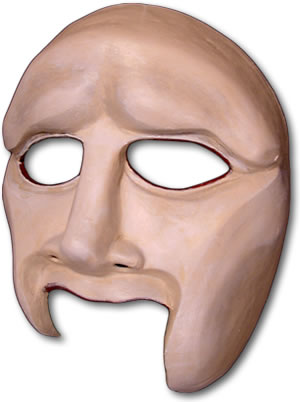 Messenger Greek Theater Mask