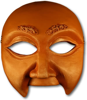 Anon Character Half-Mask