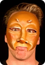 Dei mask being worn