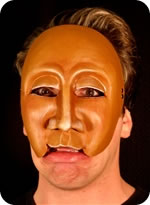 Haw mask being worn