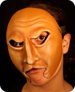 Idris mask being worn