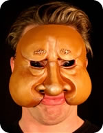 Kaek mask being worn