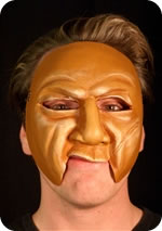 Oaf mask being worn