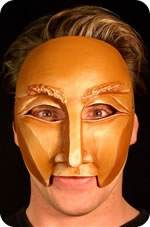 Perrie mask being worn