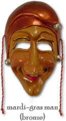 "Mardi-Gras Man" (Bronze)