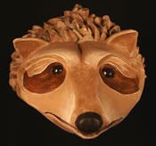 Raccoon Head Piece