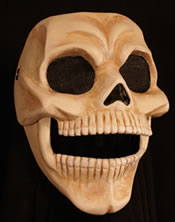 Skull Mask with Moveable Jaw