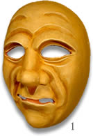 Full Face Character Mask - Series 2 Number 1
